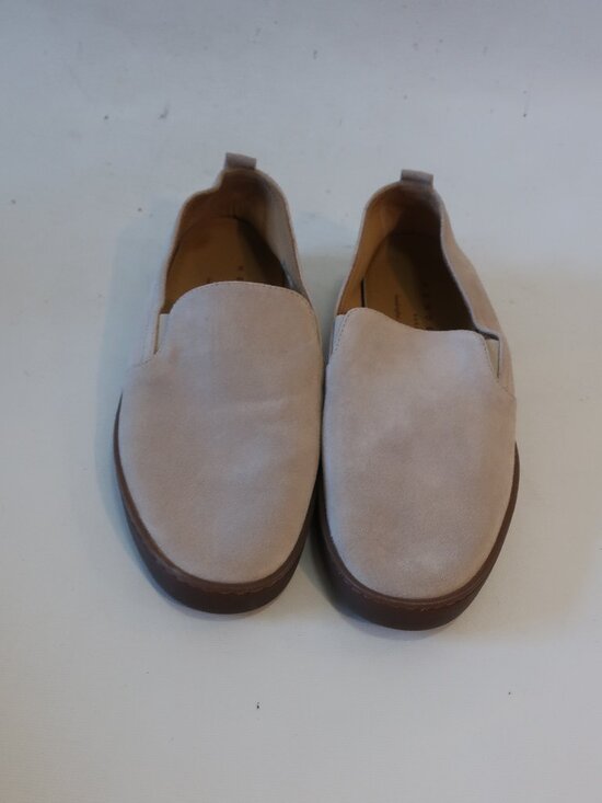 Mens Henderson Baracco Neutral Beige Suede Slip-On Shoes 41.5 US/8.5 main image 7
